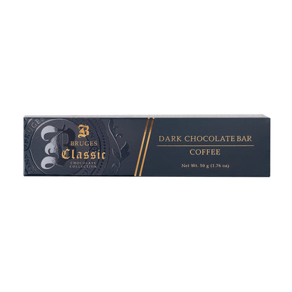 Bruges Center Filled Chocolate Bar - Dark Chocolate Coffee