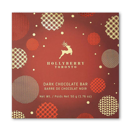 Hollyberry Dark Chocolate Square Bar - 50 g