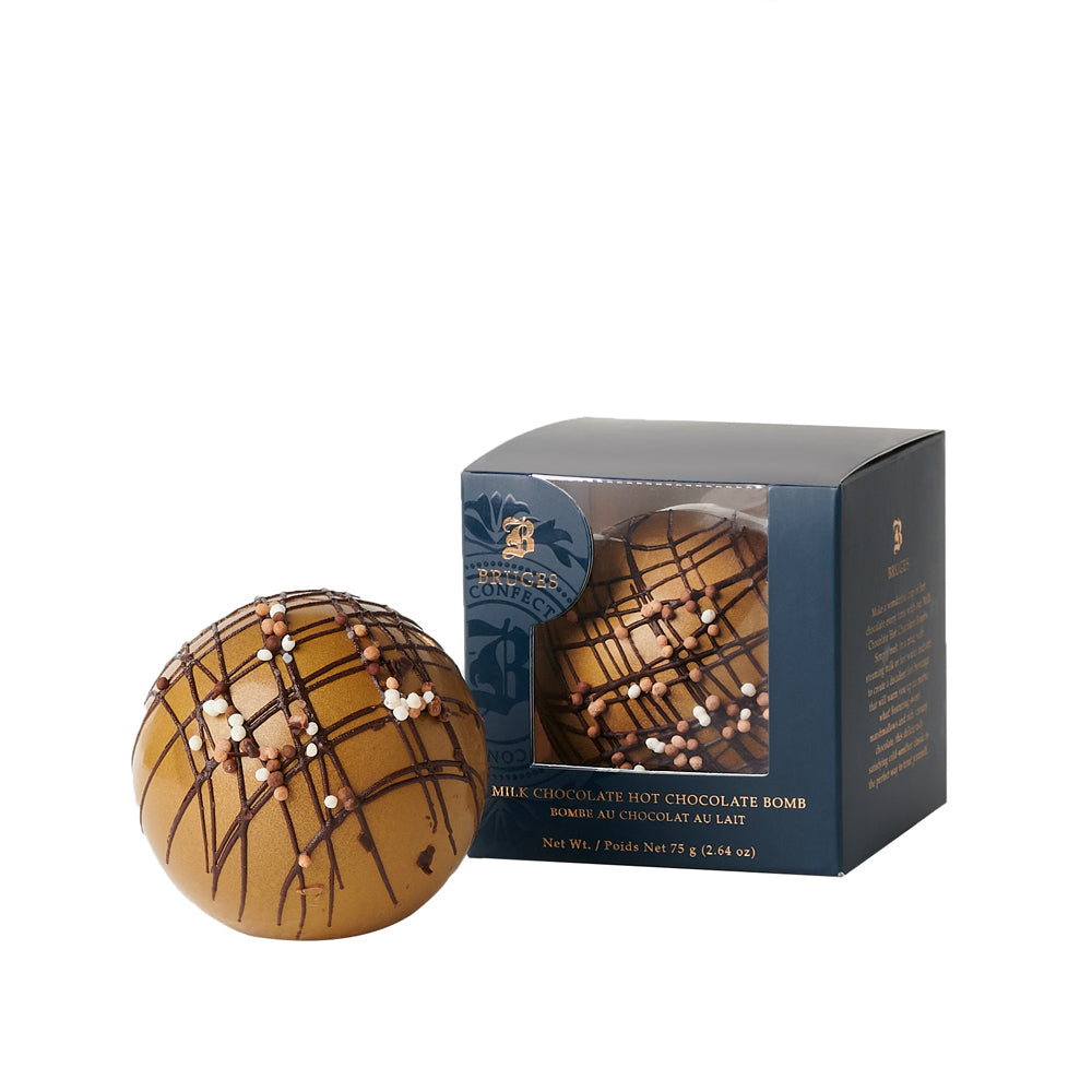 Bruges Milk Chocolate Hot Chocolate Bomb