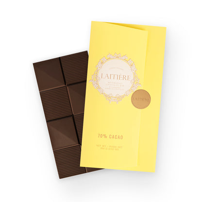 Laitière 70% Dark Chocolate Bar - 100 g